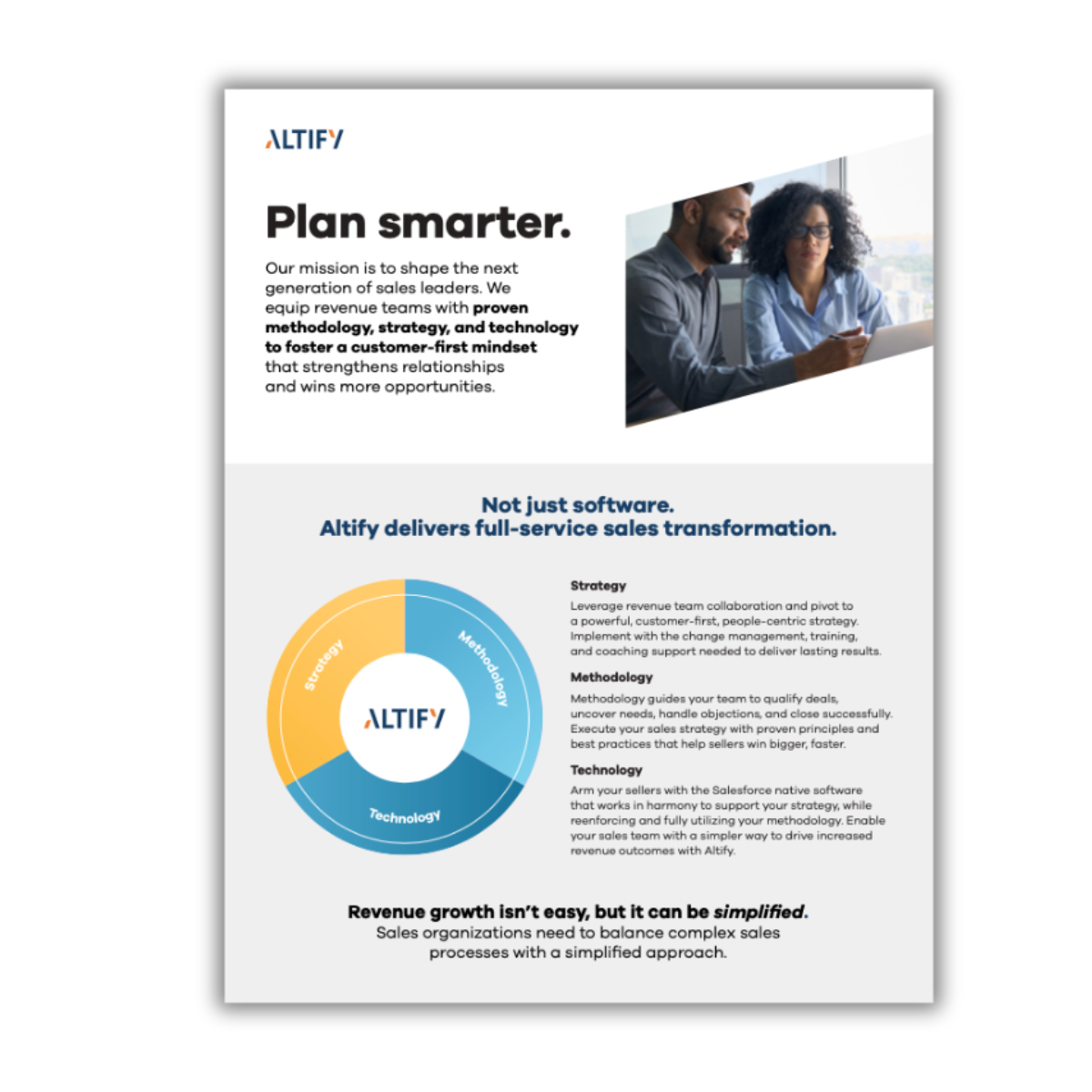 Altify Data Sheet Cover