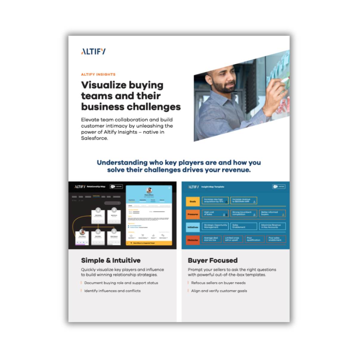 Altify Insights Data Sheet Cover